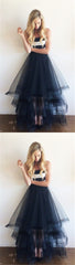 A-line Long Tulle Prom Dresses, Sweetheart Prom Dresses, Prom Dresses, TYP0452